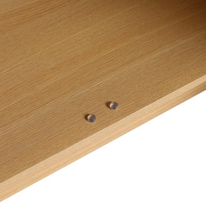 English Elm 60" Freestanding Bathroom Vanity 4-Soft Close Doors Original Oak Plywood KD-Pack Ready DIY Cabinet W1972P348988