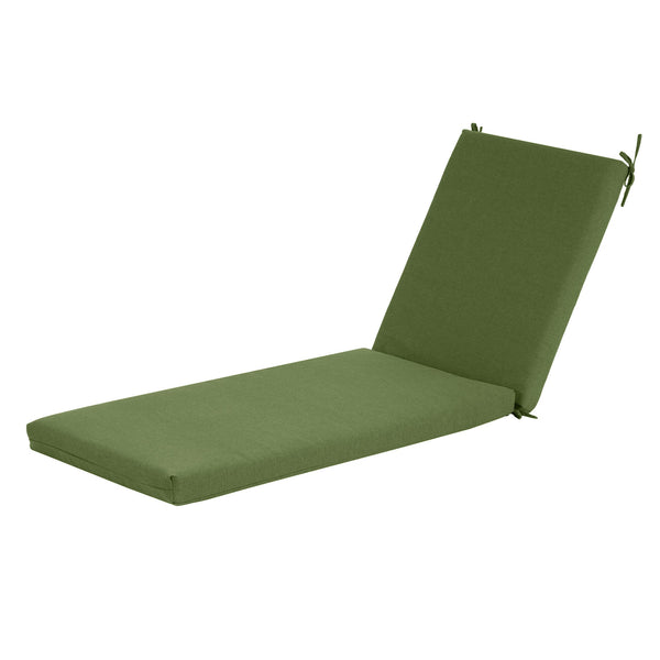 English Elm Christopher Knight Home® - Noah Outdoor Chaise Lounge Cushion - Vibrant Green, Weather-Resistant, Comfortable & Easy Care N775P291468G