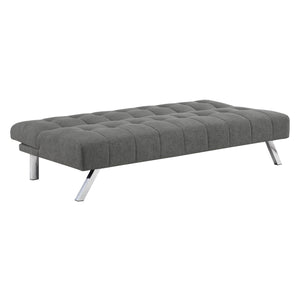 OSP Home Furnishings Sawyer Futon Grey