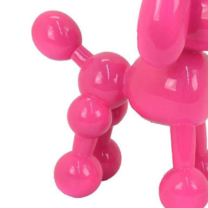English Elm Balloon Dog Pop Art Resin Sculpture Glossy Statement Decor for Modern Eclectic Interiors B056P417008