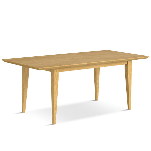 English Elm Colby Contemporary Extendable Dining Table In Oak - Versatile 60-76 Inch Design For Any Occasion B136P266904
