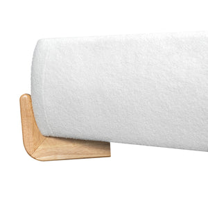 English Elm Christopher Knight Home® - Elegant Boucle Upholstered Bed Queen White — Luxurious, Durable Solid Wood Feet, 12-Slat Support System N769Q333728N