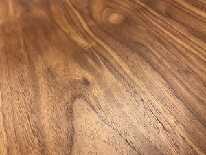 English Elm Wallace & Bay - Pineda Solid Wood Coffee Table in Walnut Brown — Contemporary, Low-Maintenance 47.6" x 23" Stylish B2709P212408