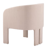 Hull Accent Chair Beige 110106 Zuo Modern