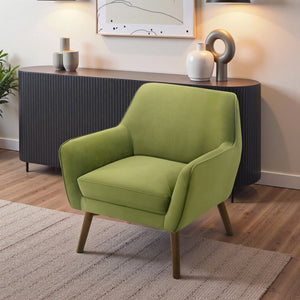English Elm Mina Italian Inspired Vegan Leather Swivel Barrel Lounge Chair for Modern Living B183P423288
