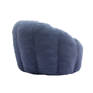 English Elm Bean Bag Lounge Chair Faux Fur Memory Foam Fill Ergonomic Armrests for Adults W2200P302149