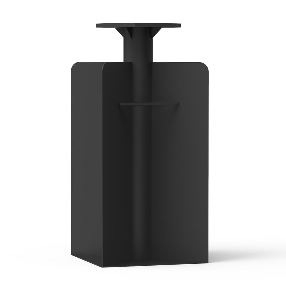 English Elm Patio Umbrella Base - Heavy-Duty Steel In-Ground Support, Holds 700Lbs, Perfect For Any Outdoor Space! W1859P303841-GIGA