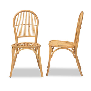 English Elm Mid-century Modern Mahogany Wood Counter Stool with Woven Rattan Back Panel B2750P470059