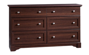 English Elm Dresser, Versatile Brown-Finish Design With Smooth-Glide Drawers For Stylish Storage Solutions B356P402683
