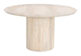 Izola Dining Table Natural 109855 Zuo Modern