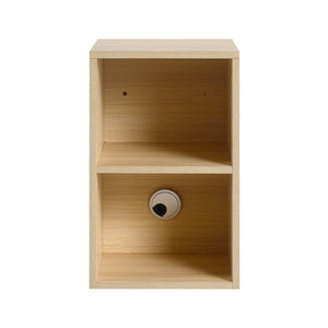 English Elm 68'' Wall-Mounted Vanity with White Ceramic Sink, Plywood Shelves, Soft-Close Door, Rounded Edge Design and Water-Resistant Melamine Finish W999S00484