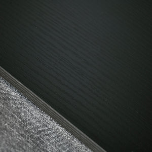 English Elm HOMCOM 7-Drawer Dresser with Steel Frame and Wooden Top, Foldable Fabric Drawers for Organized Living Spaces Dark Gray W2225P229651