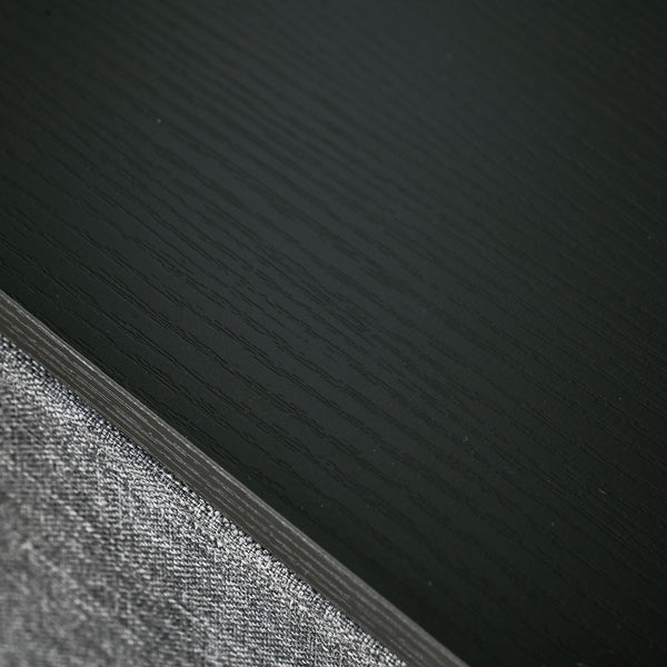 English Elm HOMCOM 7-Drawer Dresser with Steel Frame and Wooden Top, Foldable Fabric Drawers for Organized Living Spaces Dark Gray W2225P229651