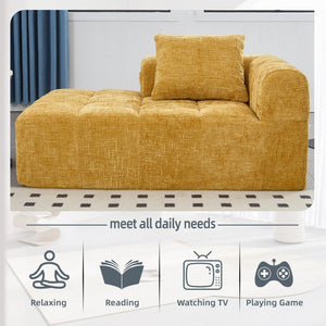 English Elm United We Win Chenille Loveseat Sofa - Stylish Modular Sleeper For Small Spaces And Cozy Living W1568P255141-GIGA