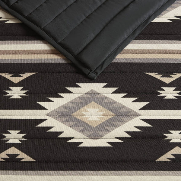 English Elm 3-piece King Patchwork Quilt Set Knit Face Microfiber Back Lightweight Year Round Warmth B035P482966
