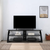 OSP Home Furnishings Valaro TV Stand Black