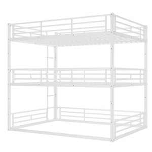 English Elm Twin Xl Solid Pine Loft Bed with Built-in Led Lighting and Storage Shelves Light White W1580S00583