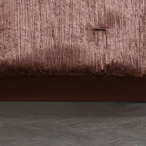 English Elm Turin Blush Crinkle Velvet 7PC Queen Bedding Set – Luxurious Textured Velvet, Reversible Shams & Pillows B340P342000