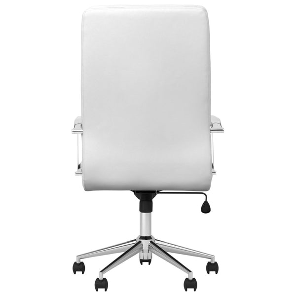 English Elm Molly Leatherette High Back Office Chair with Chrome Base and Ergonomic Arm Support B062P451989