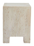 Kitara Side Table Beige 110193 Zuo Modern