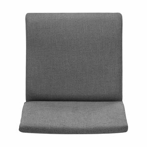 English Elm Christopher Knight Home® - Dining Chairs Set Of 2 - Mid-Century Modern Design, Dark Grey Upholstery & Rubberwood Frame 59460.00DGYWNT