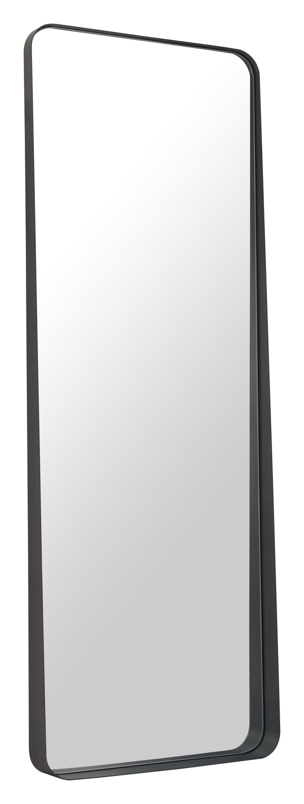 Zuo Modern Riga Mirror - Stylish Floor Mirror With Sleek Steel Frame For Modern Home Decor Elegance And Utility Black Steel,Mdf,Glass 110316-zuo-modern
