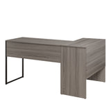 OSP Home Furnishings Hagney Lane L-Shaped Desk Farm Oak