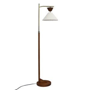 English Elm Ashcroft Furniture - Contemporary Floor Lamp Zensa - Stylish Brown Light For Cozy Living Room, Bedroom & Office Decor B183P315130