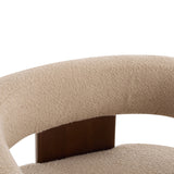 Christopher Knight Home® - Noble House - - Modern Upholstered Boucle Fabric Accent Arm Chair