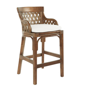 OSP Home Furnishings Plantation Bar Stool Brown Stain