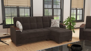 English Elm Primenest Zenaero Convertible Chaise Lounge With Storage – Stylish Comfort For Modern Living Spaces B030P303552-GIGA