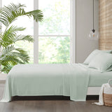 Beautyrest Tencel Polyester Blend Casual Sheet Set BR20-3903 Sage