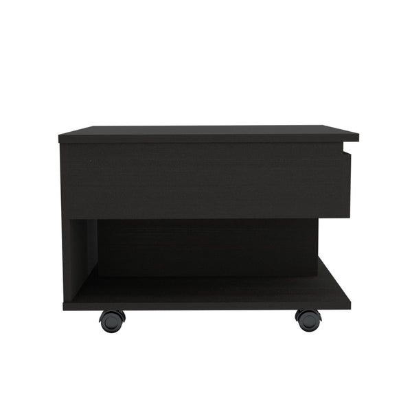 English Elm Babel Lift Top Coffee Table with Hidden Storage Casters and Open Shelf for Living Room B097P407605