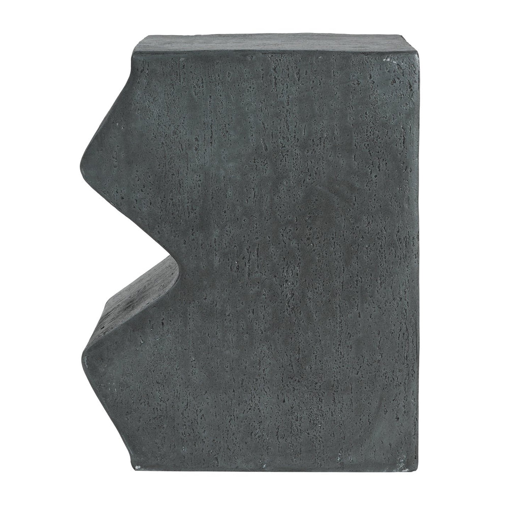 English Elm Christopher Knight Home® - MGO Rectangular Side Table Set of 2 – Durable MGO Outdoor Indoor Accent Stools, Weather-Resistant Patio Nesting End Tables Stone Gray N770P341384S