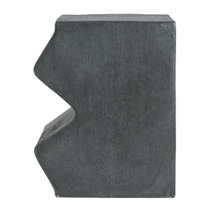 English Elm Christopher Knight Home® - MGO Rectangular Side Table Set of 2 – Durable MGO Outdoor Indoor Accent Stools, Weather-Resistant Patio Nesting End Tables Stone Gray N770P341384S