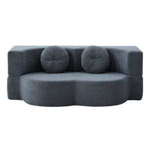 English Elm 2-In-1 Convertible Modular Sofa Bed - Memory Foam Comfort, No Assembly, Space-Saving Design For Any Room P1 W3653P355637-GIGA