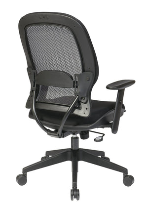 OSP Home Furnishings Airgrid® Ergonomic Mesh Office Task Chair with Lumbar Support and Synchro Tilt Control 5540