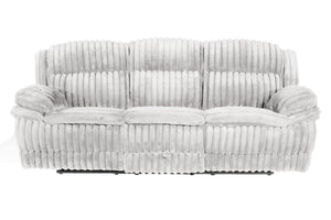 English Elm Living Room Reclining Couch 3-Piece Set - Manual Sofa With Drop-Down Table & Console Loveseat B011S01740