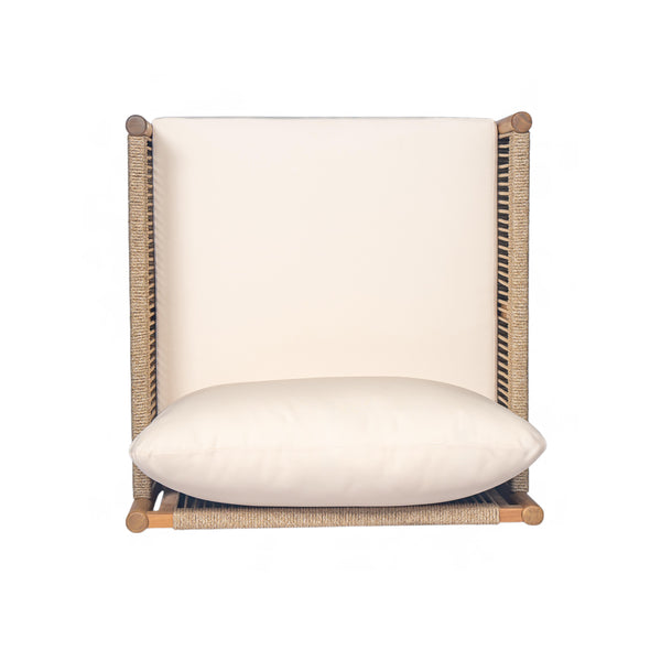 English Elm Christopher Knight Home® - [Set Of 2] Modern Outdoor Woven Lounge Chairs With Solid Wood Frame & Weather-Resistant Cushions N767P255038T_2