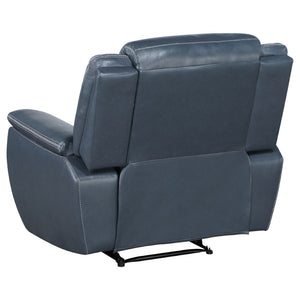 English Elm Brier Faux Leather Manual Recliner with Pillowtop Arms for Living Room or Study B062P451769