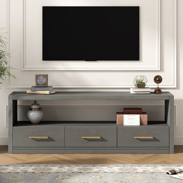 English Elm Christopher Knight Home® - Mirod Stylish Tv Stand: Classic Minimalist Console With 3 Storage Drawers, Perfect For Any Space N760P251944E