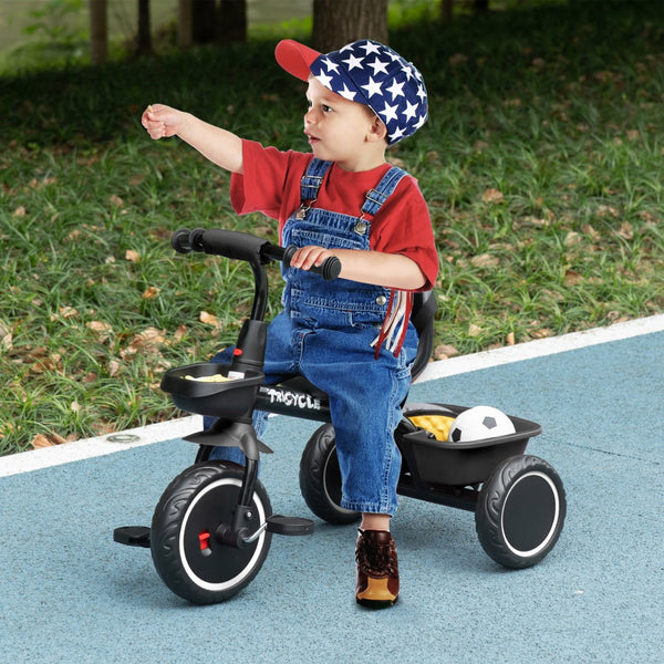 English Elm Qaba 6v Toddler Electric Motorbike with Bubble Machine Led Light and Music W2225P249763
