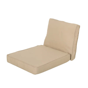 English Elm Christopher Knight Home® - Honolulu Club Chair Cushion Set – Tan Outdoor Back & Seat Cushions For Ultimate Comfort & Style N775P270243A