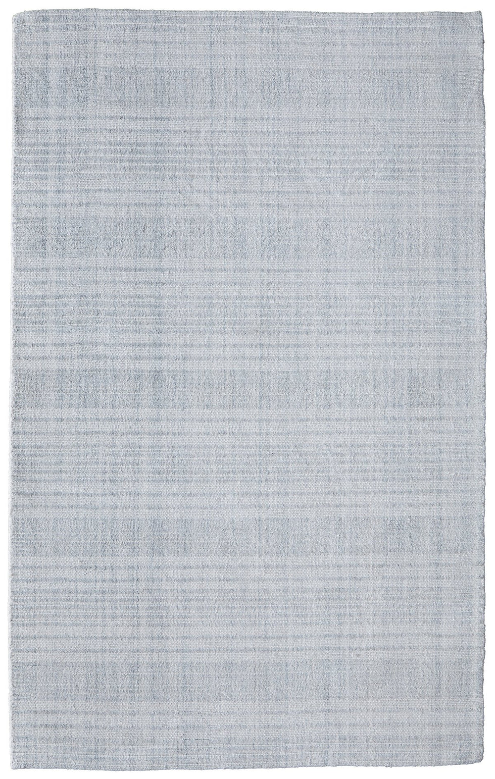 Feizy Rugs Highview Handwoven Polyester Rug - Modern Striped Design With Textured Depth For Stylish Spaces Ivory,Blue Polyester T34t8017mrn000e10