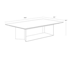 Sunpan SOLEEN Coffee Table - Elegant Marble Top with Brushed Gold Base for Modern Living Room Décor 112302