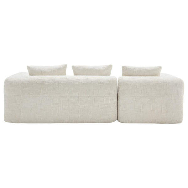 English Elm United We Win Modular L-Shaped Sectional Sofa - Soft Chenille, Tool-Free Setup, Modern Design & Storage W1568S00150-GIGA