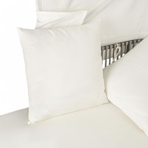 English Elm 57" Outdoor Patio Daybed with Retractable Sunshade Canopy, Rattan Accents, Water-Repellent Fabric, Durable Iron Frame Beige N719Z000150A