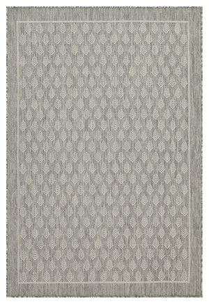 English Elm Sunshine Silver 7'10" X 10'3" Versatile Indoor/Outdoor Area Rug - Durable, Stylish & Easy To Clean! B186P198877-GIGA