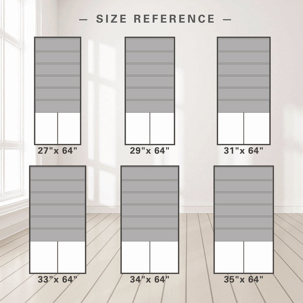 English Elm 1 Roman Shade 35x64" Total Blackout Cordless Polyester Roman Shade with Weighted Hem and Hardware Grey 6.29 L x 9.25 W x 8.07 H B035P319855