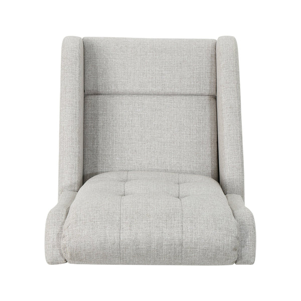 English Elm Christopher Knight Home® - 24.75" Wide Manual Recliner Beige Fabric - Compact 24.75" Seat, Pull-Tab Recline, Durable Frame comfort 64372.00